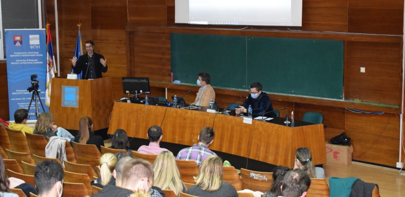 Одржано предавања проф. др Владана Јолера ,,Системи планетарне размере: од интернет пакета до алгоритамске фабрике”