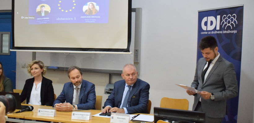 Одржана трибина „У сусрет изборима за Европски парламент“