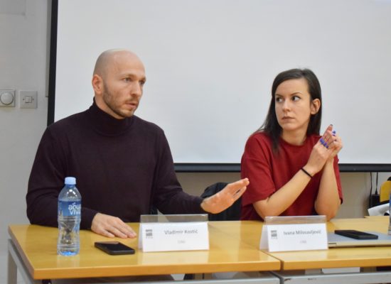 Награђени новинари ЦИНС-а одржали предавање на Факултету политичких наука