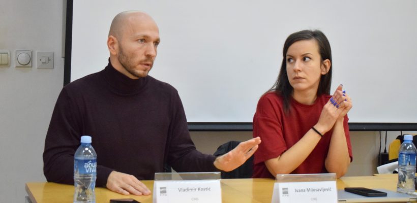 Награђени новинари ЦИНС-а одржали предавање на Факултету политичких наука