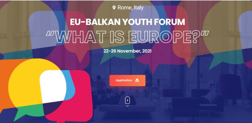 Call for application: EU-Balkan Youth Forum