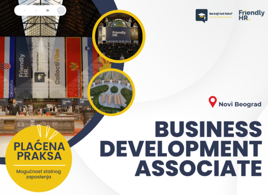Business Development Associate (плаћена пракса)