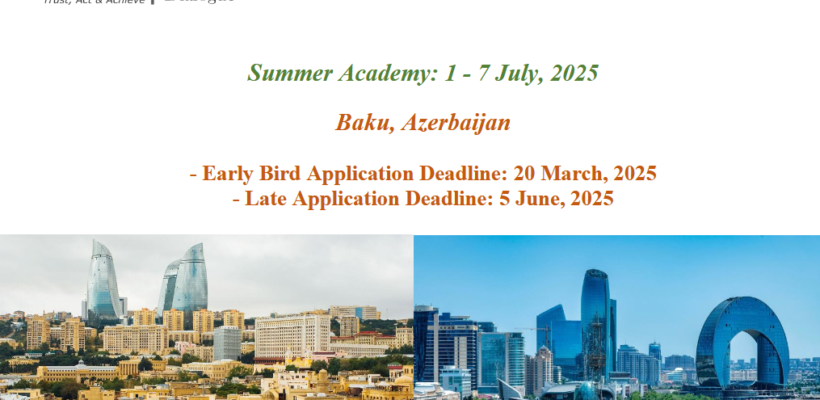 International Summer Academy in Baku, Azerbaijan