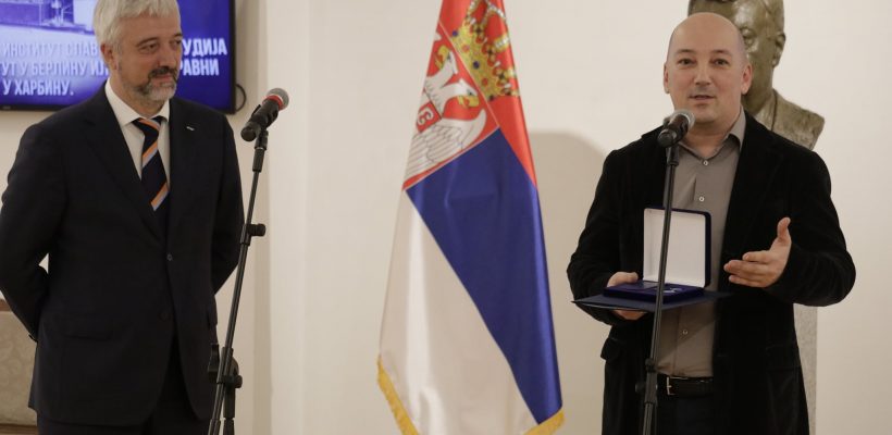 Федерална агенција Россотрудничество Министарства иностраних послова Руске Федерације одликовала проф. др Синишу Атлагића