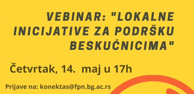 Дискусиона група: „Локалне иницијативе за подршку бескућницима током пандемије“
