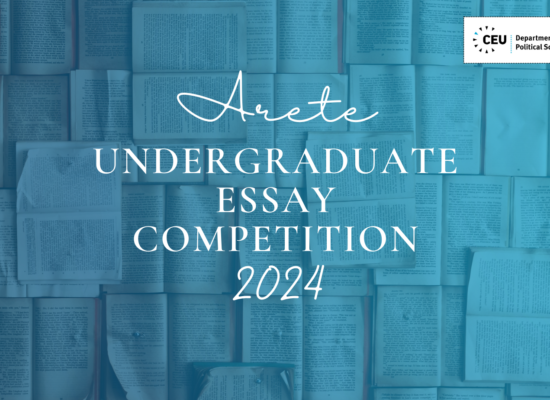 Arete: Undergraduate Essay Competition