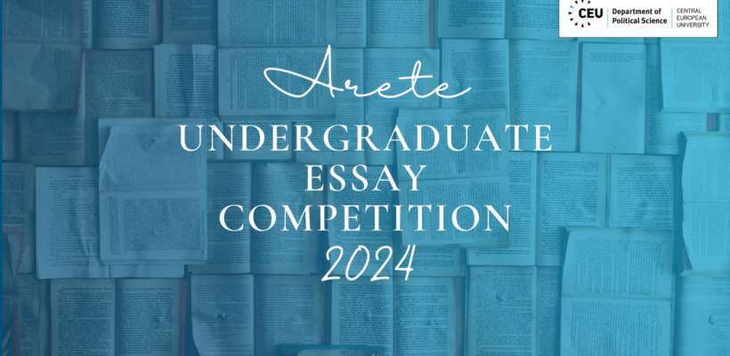 Arete: Undergraduate Essay Competition